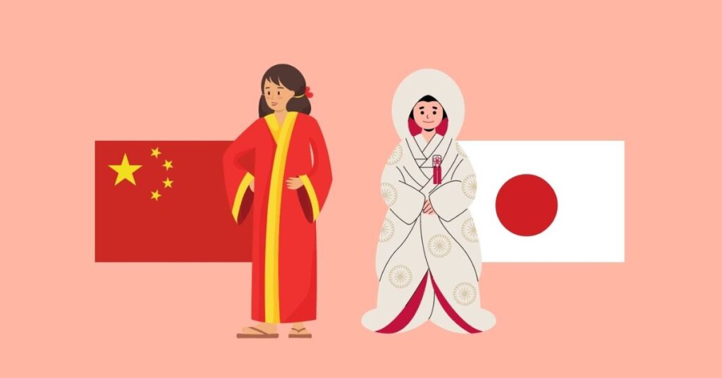 chinese vs japanese
