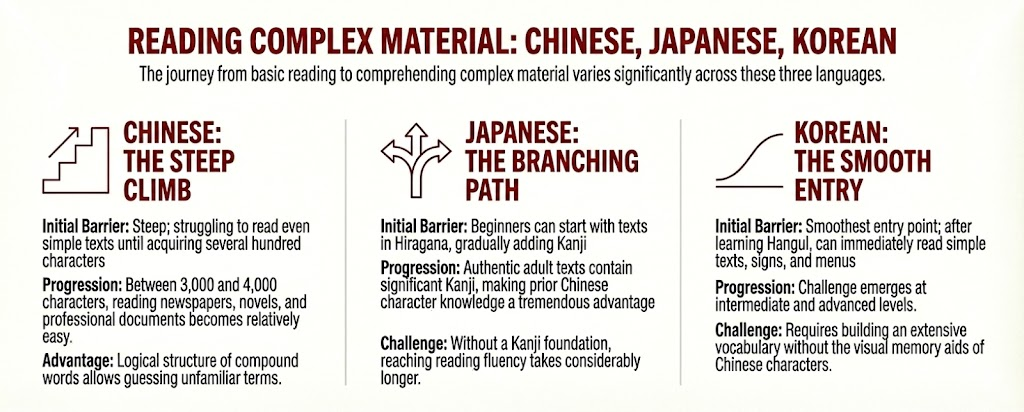 Chinese vs Japanese vs Korean: Which is Harder?